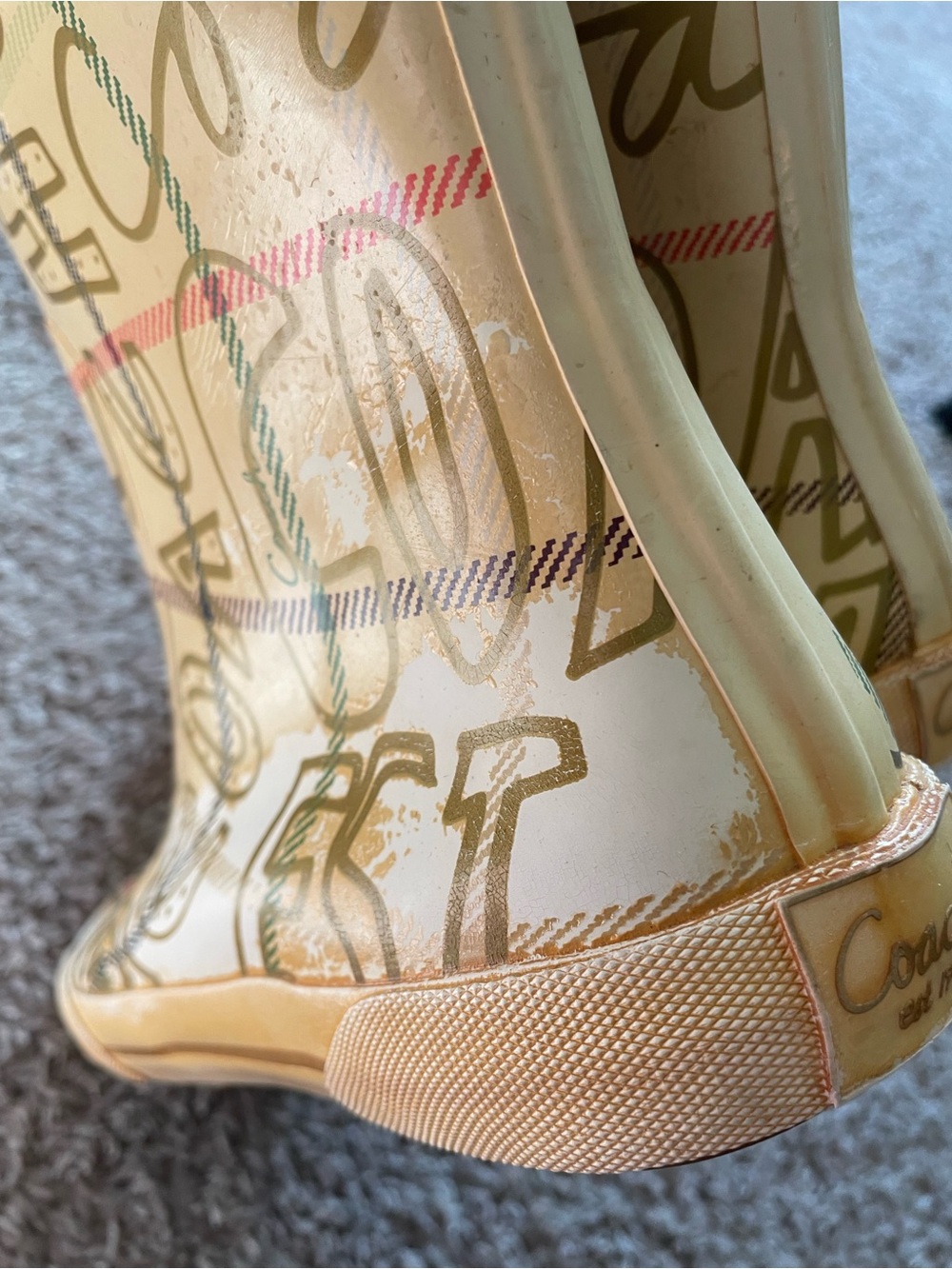 Coach rain boots - Picture 5 of 9